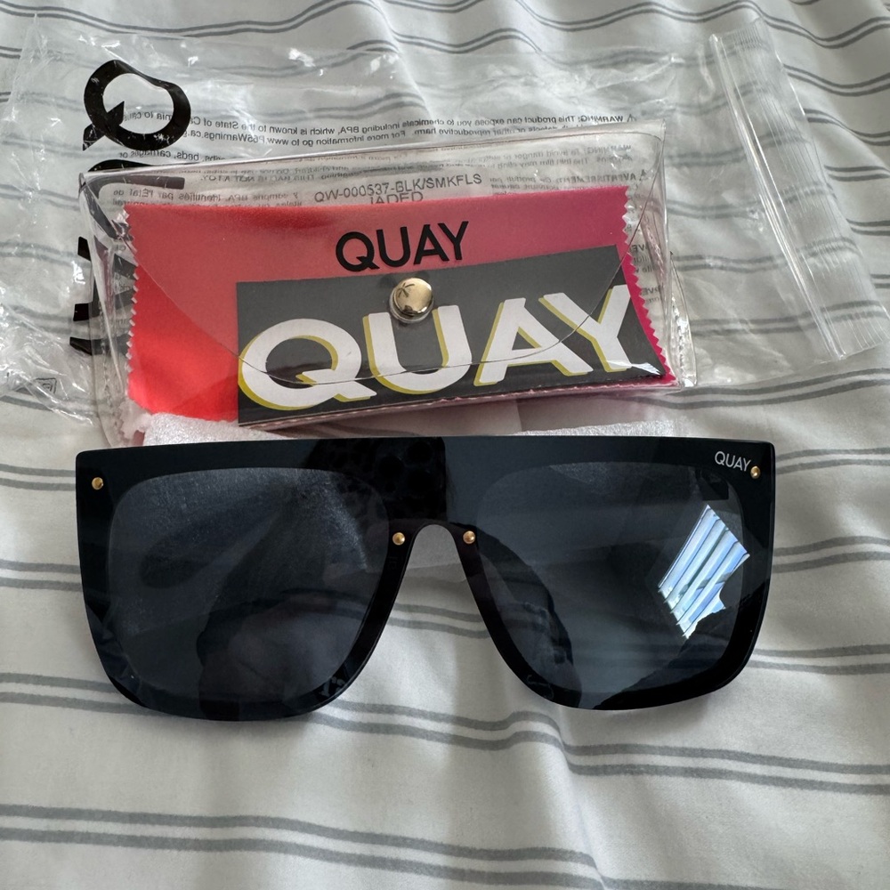 Quay Australia Black Sunglasses